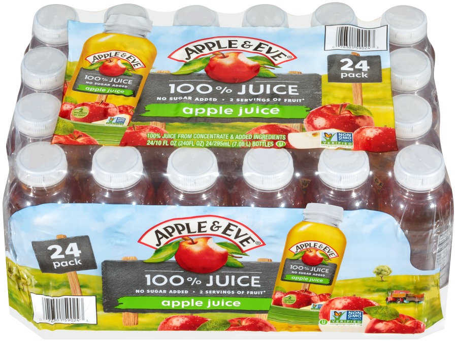 apple juice bottle