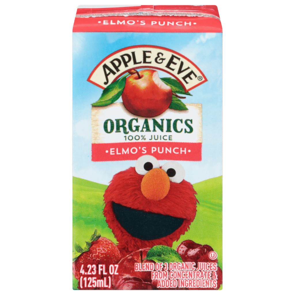 Elmo & Tango’s Organic Fruit Punch 100% Juice Blend