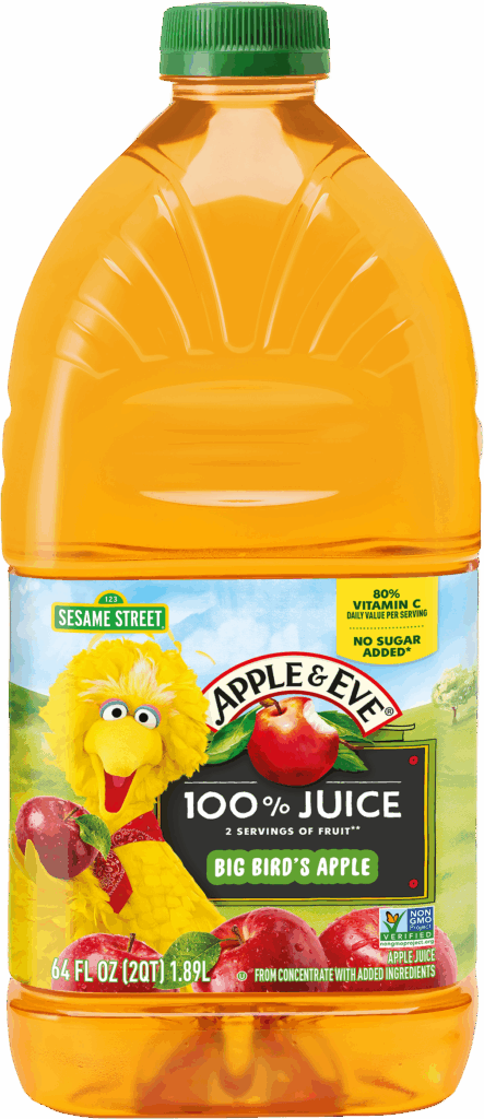 Big Bird’s 100% Apple Juice