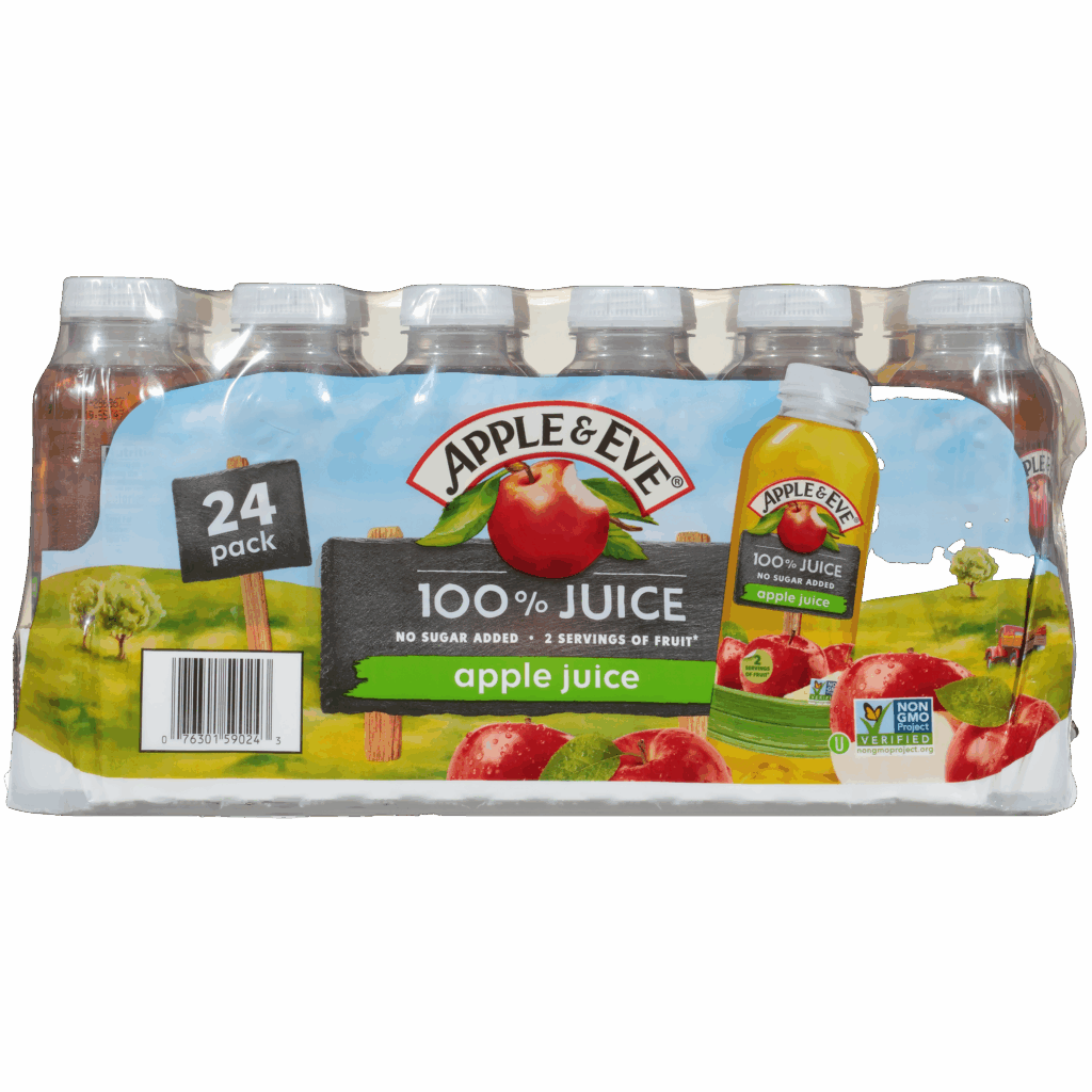 100% Apple Juice – 24 Count Bulk Pack