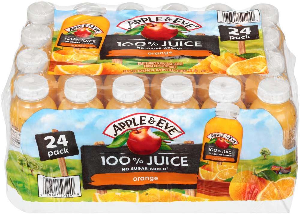 100% Orange Juice – 24 count