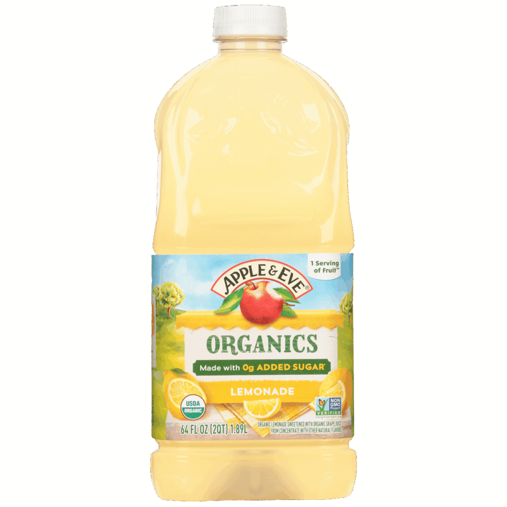 Organic Lemonade 0g Added Sugar