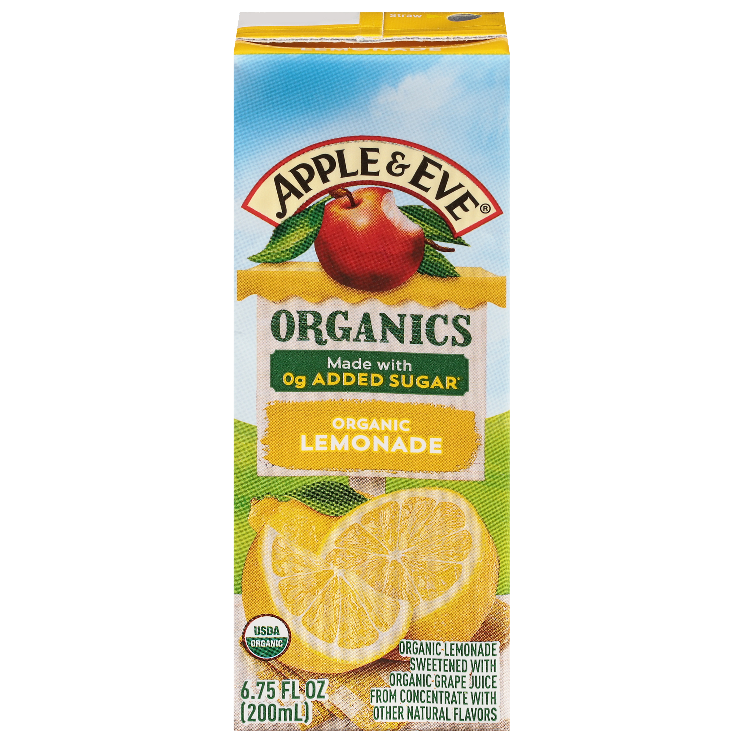 0g Added Sugar Organic Lemonade