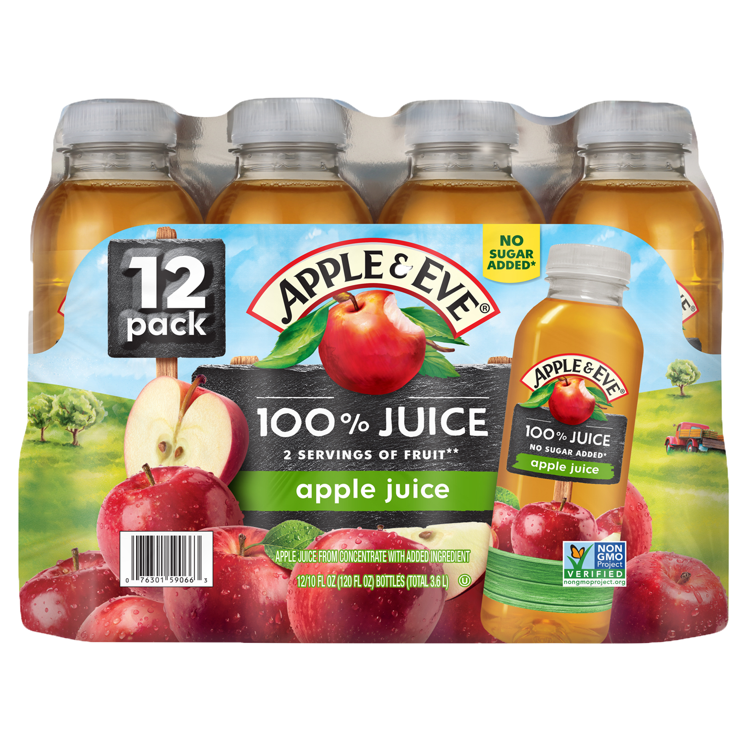 12 count – 100% Apple Juice