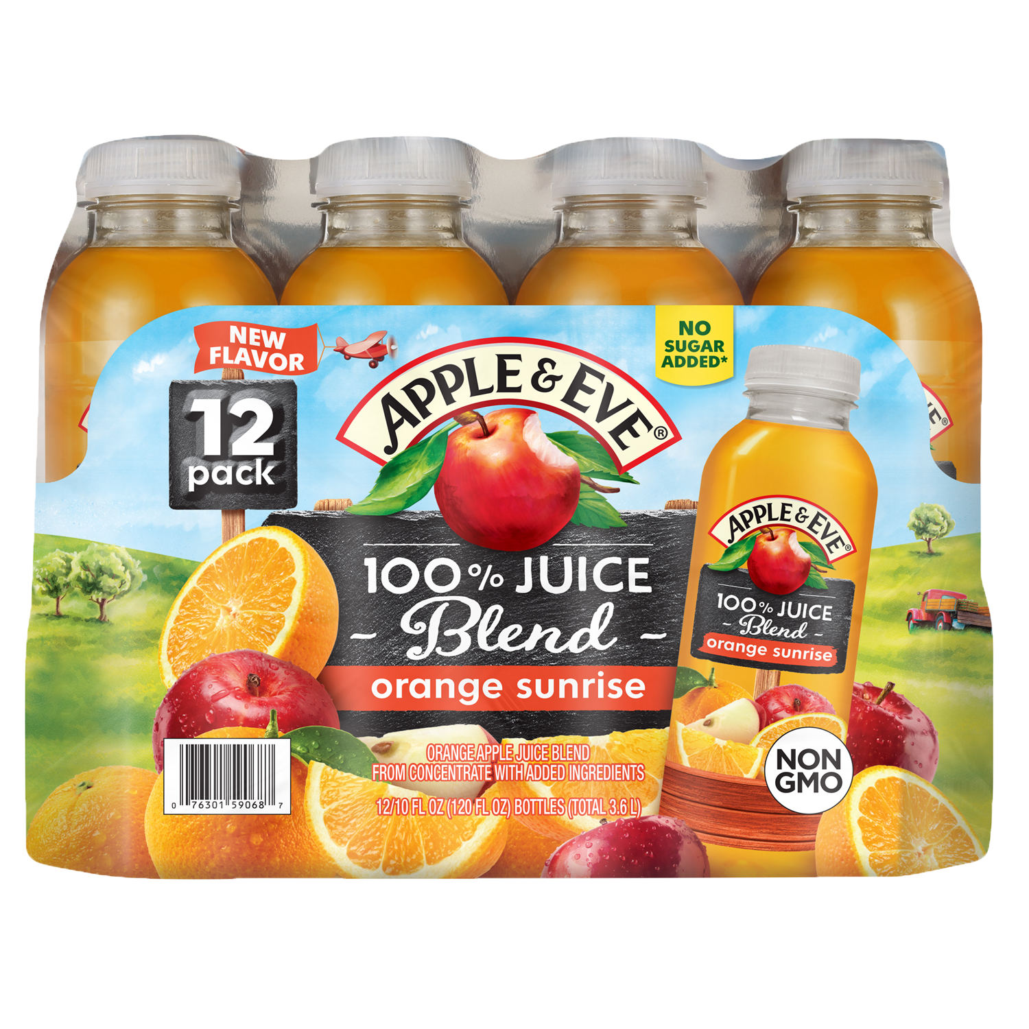 12 count – Orange Sunrise 100% Juice Blend