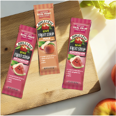 3 Sour Fruit Strips Packages