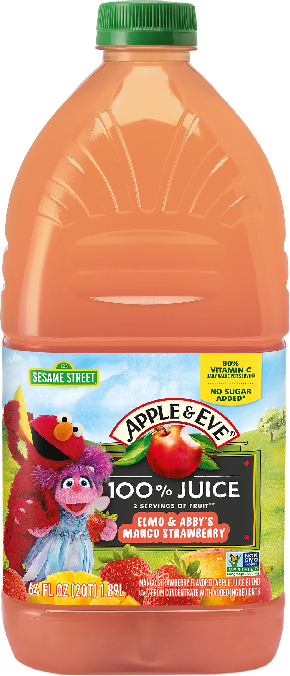 Elmo & Abby’s Mango Strawberry 100% Juice Blend