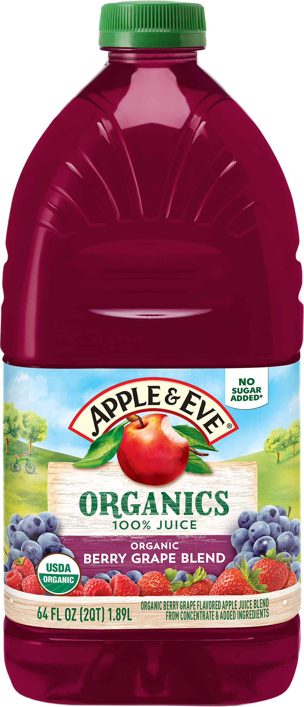 Organic Berry Grape 100% Juice Blend