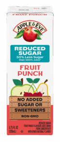 Reduced Sugar Juice Box Fruit Punch