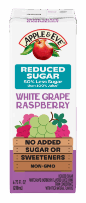 Reduced Sugar Juice Box White Grape