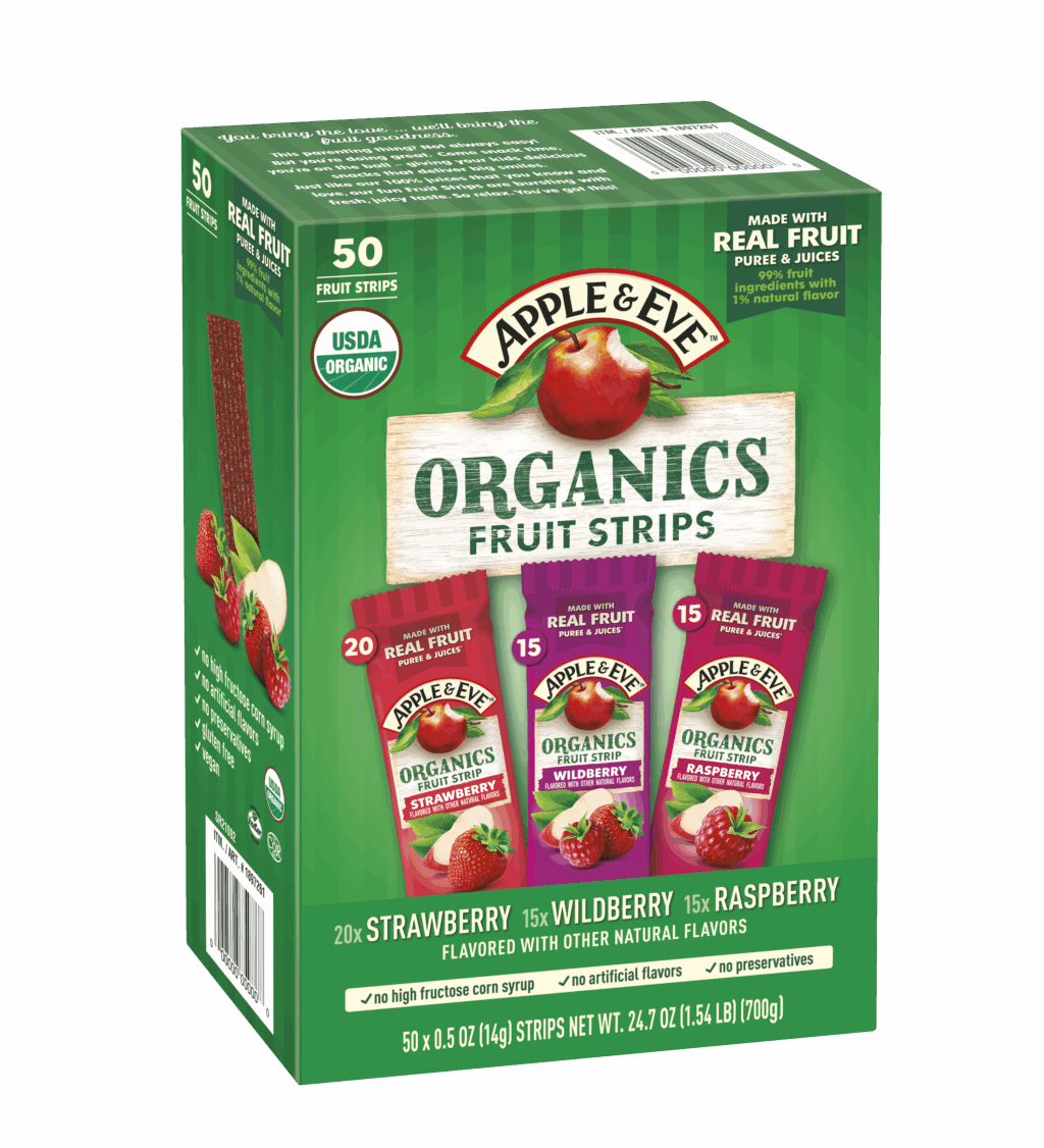Organic Fruit Strip Variety Pack – 50ct