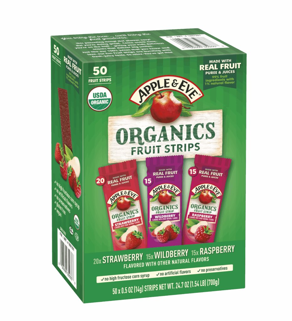 Organic Fruit Strip Variety Pack – 50ct