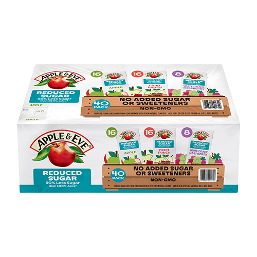 Reduced Sugar Juice Drink Variety Pack – 40 count